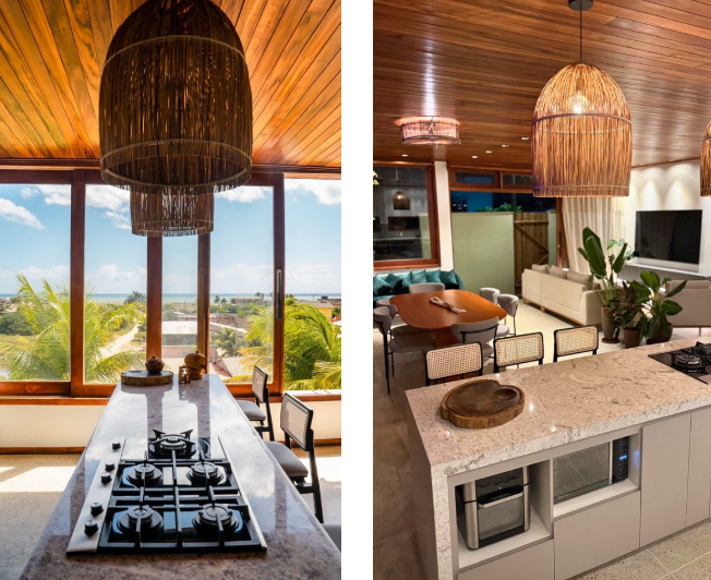 Soul Drifters Adventures kitchen ocean view